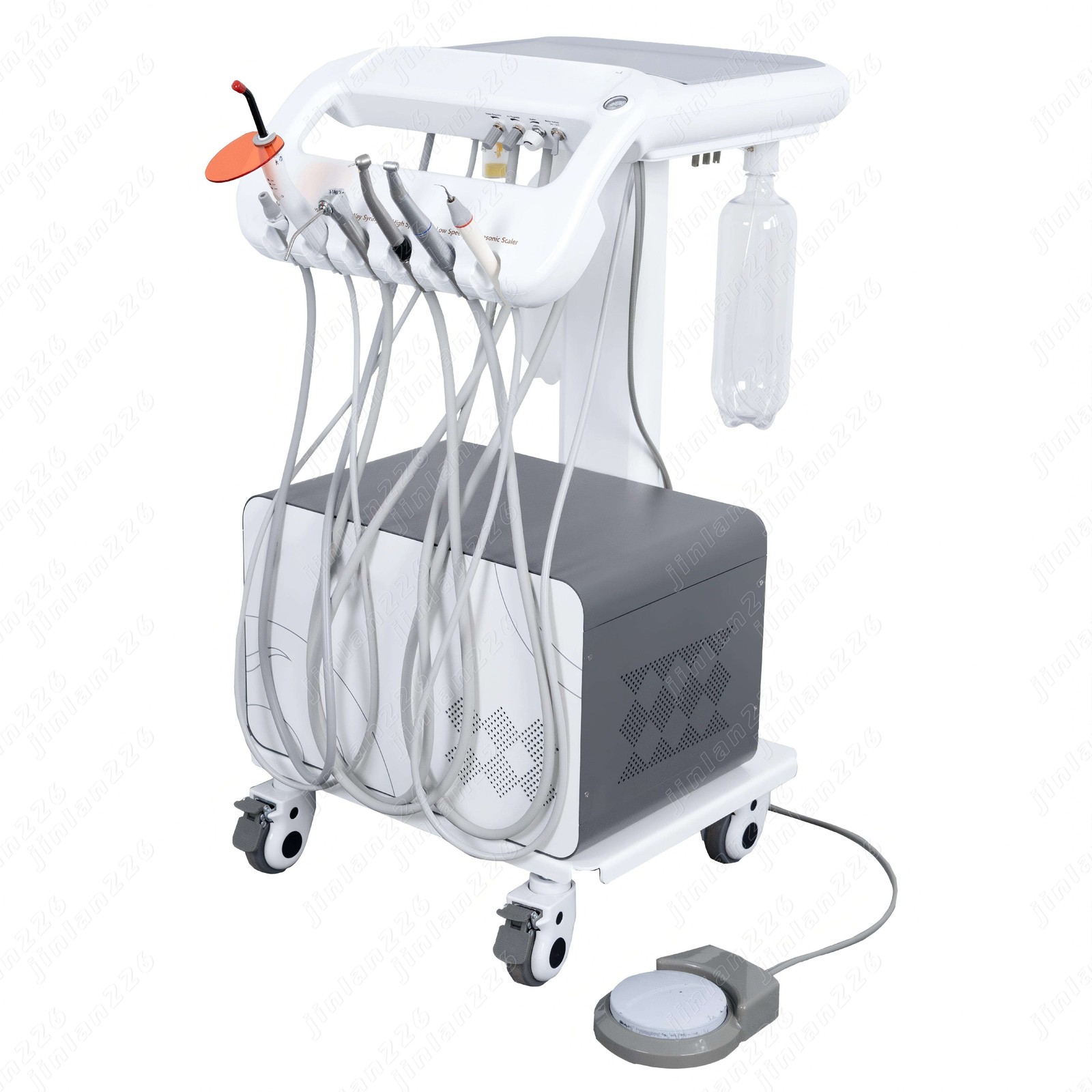 Dental Wireless Cordless LED Cure Curing Light Lamp 2500mw 15W Tool Resin Cure