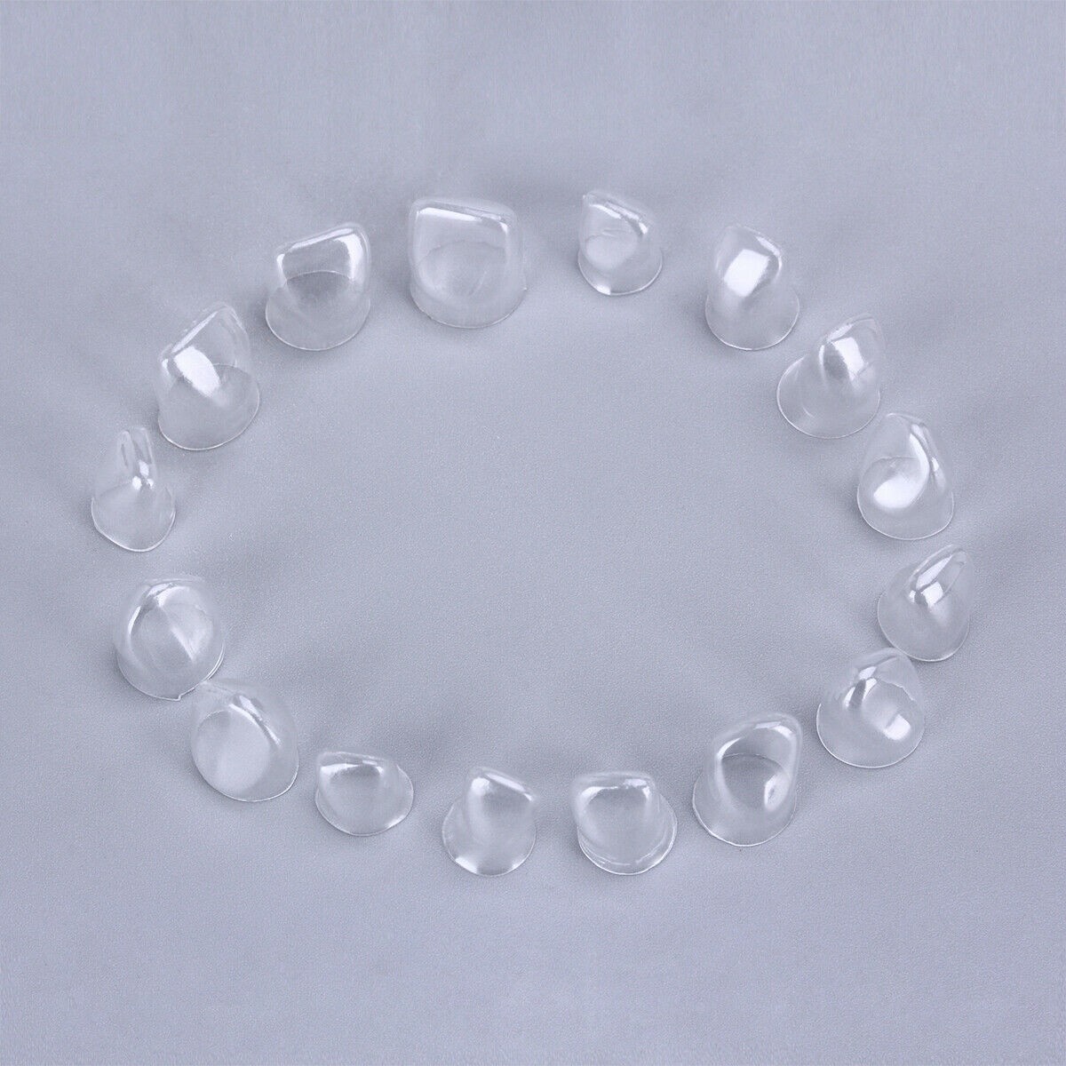 64Pcs Dental Anterior Transparent Crowns Deciduous For Adult/Kids Matrix Veneers