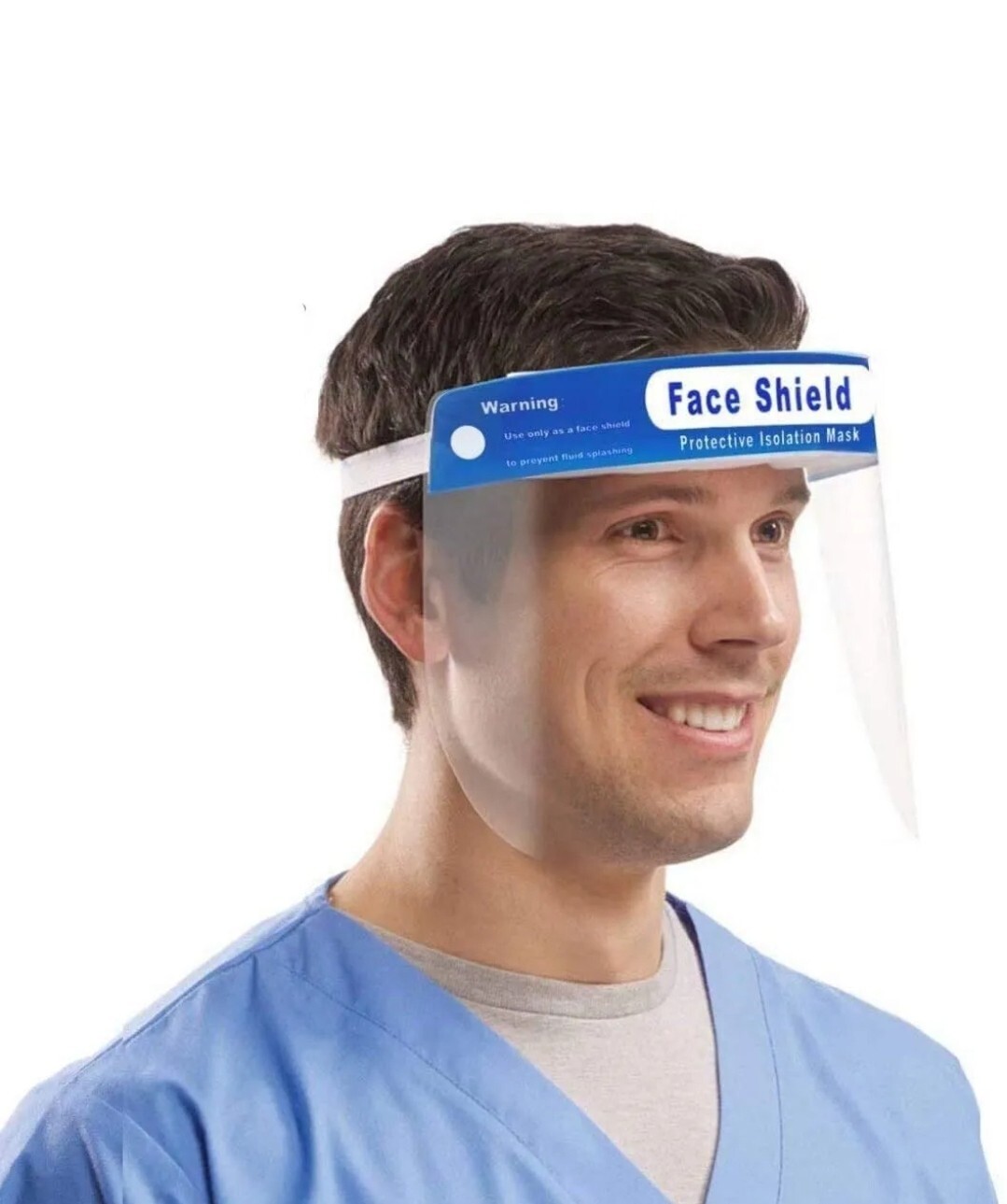 Face Shield Mask Medical Protective Safety 5-100pcs Dental Hat Headwear