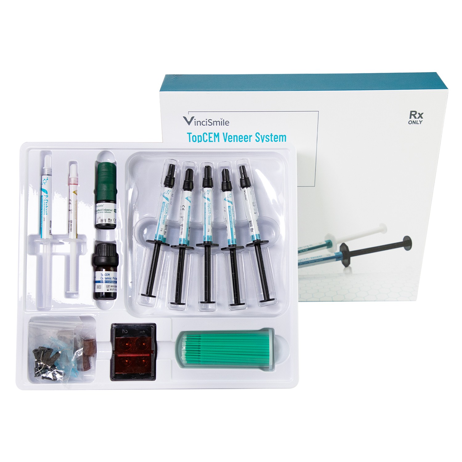 HUGE TOPCEM Veneer System Veneer Cementation Restoration KIT A1 TR WO Shades