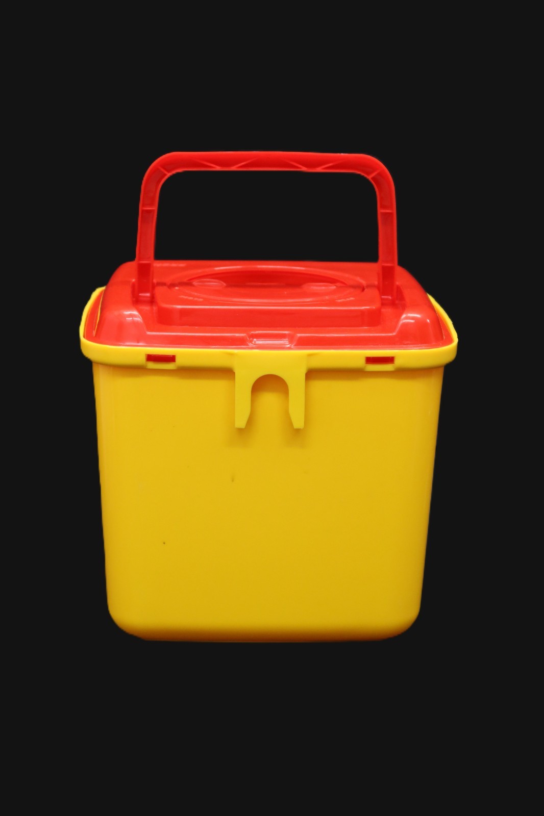 5 Liter Yellow Sharp Container for Medical Waste Disposal | Puncture