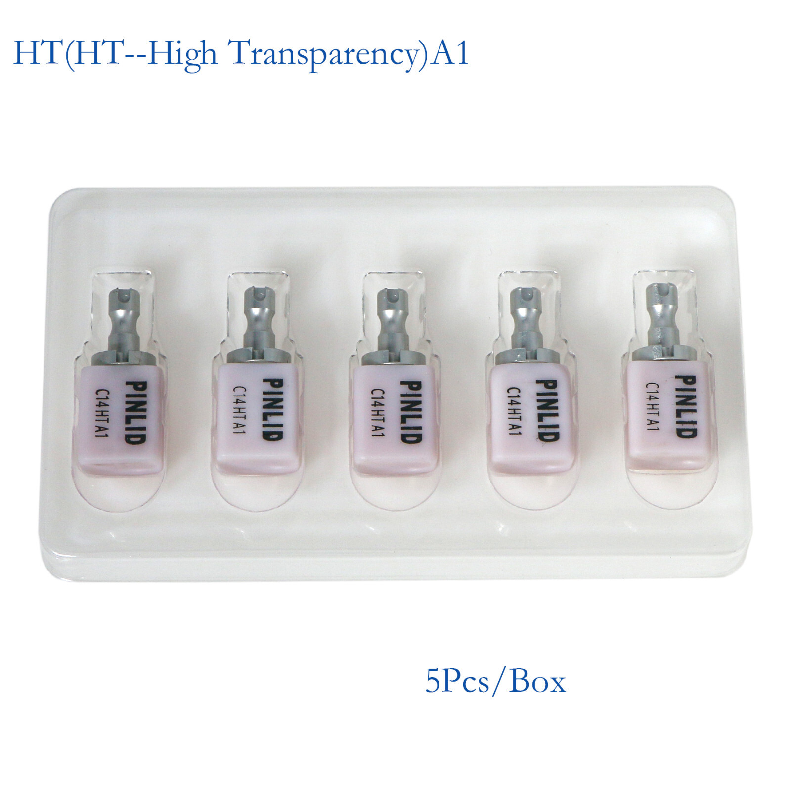 5Pcs US C14 HT/LT E.MAX CAD-CAM CEREC Lithium Disilicate Glass ceramic Blocks