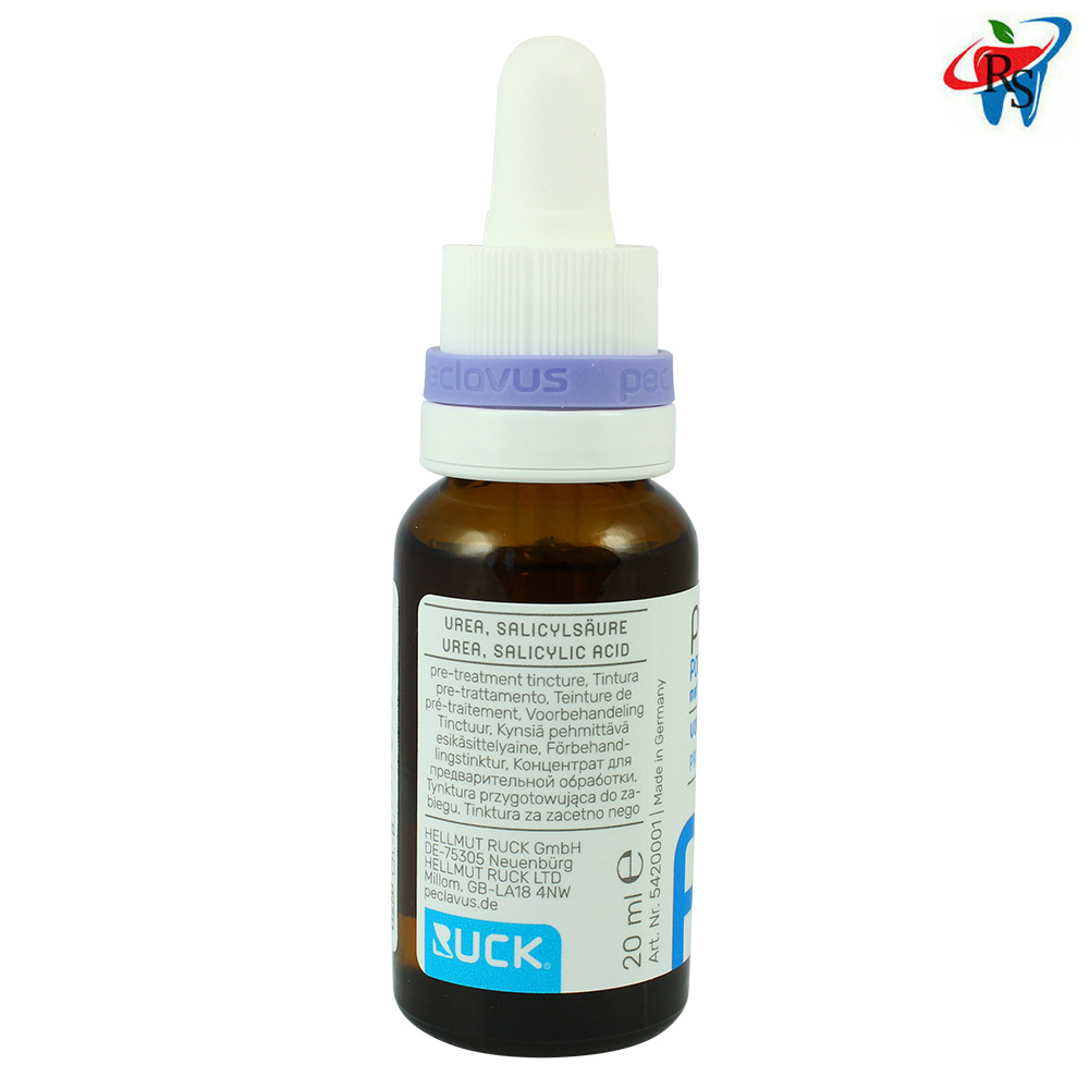 Ruck Peclavus PODOMed Pre Treatment Tincture Cuticle Preparing Rough Skin 20ml