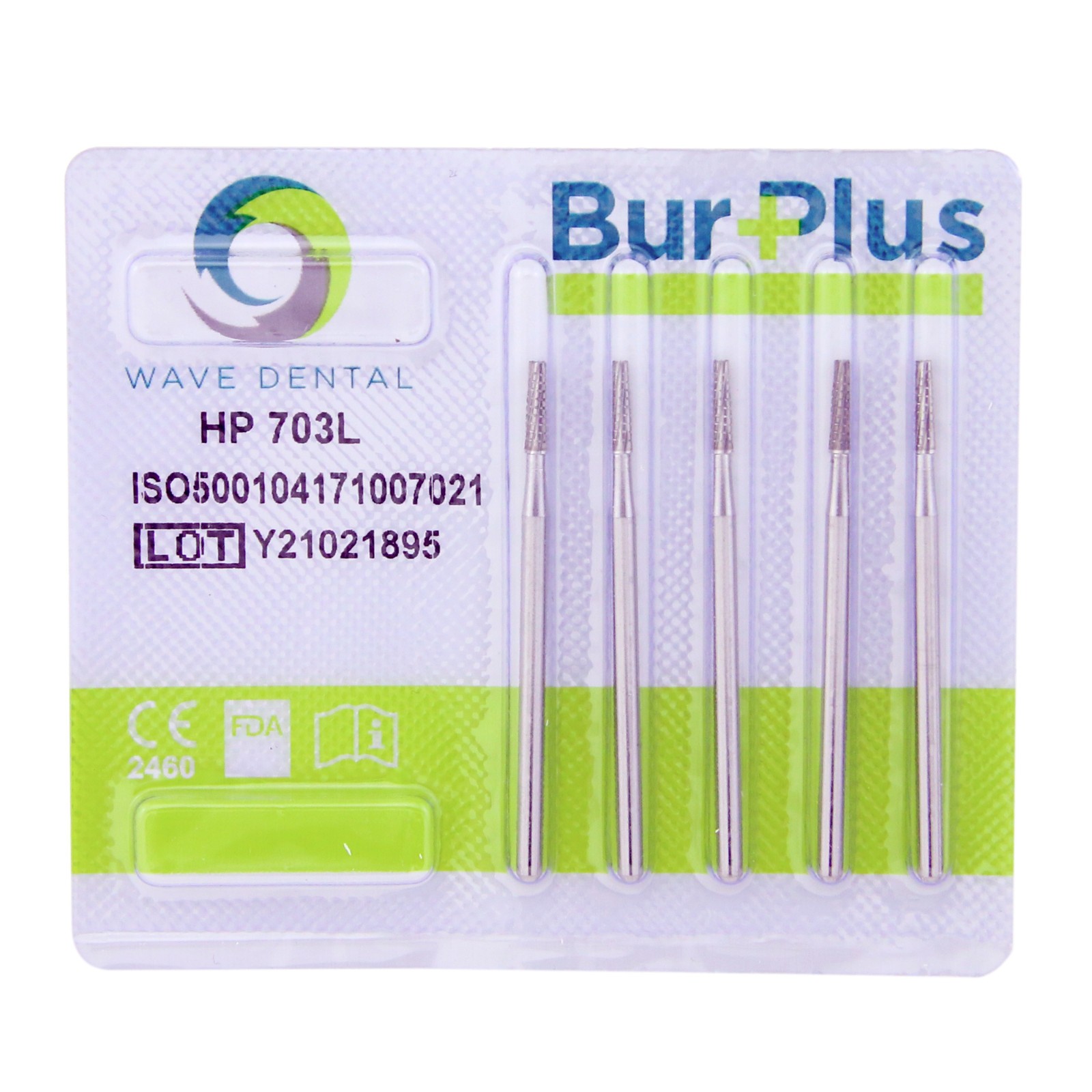 Wave Dental Carbide Burs 44.5mm 698 699 701 702L HP Long Straight Handpiece Bur