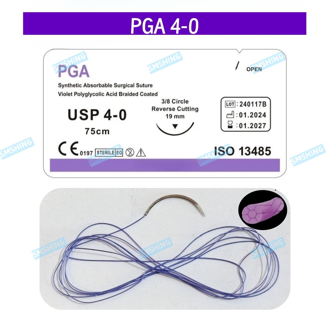 Practise Sutures PGA Synthetic Suture 4/0 3/0 Gut Needle Training Catgut ﻿