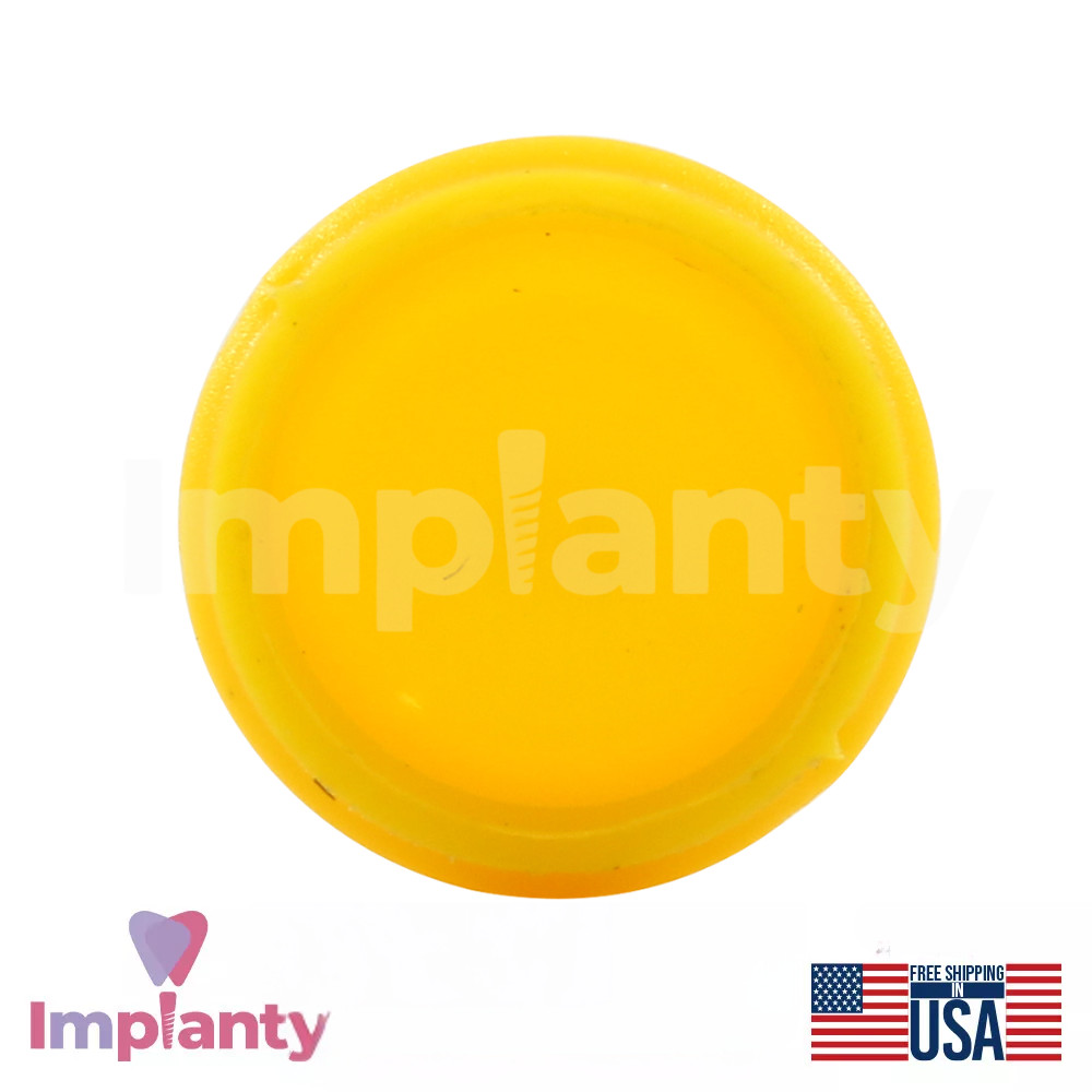 5x Dental Straight Lock Attachment Extra Soft Silicone Set Conical NP 2.25mm