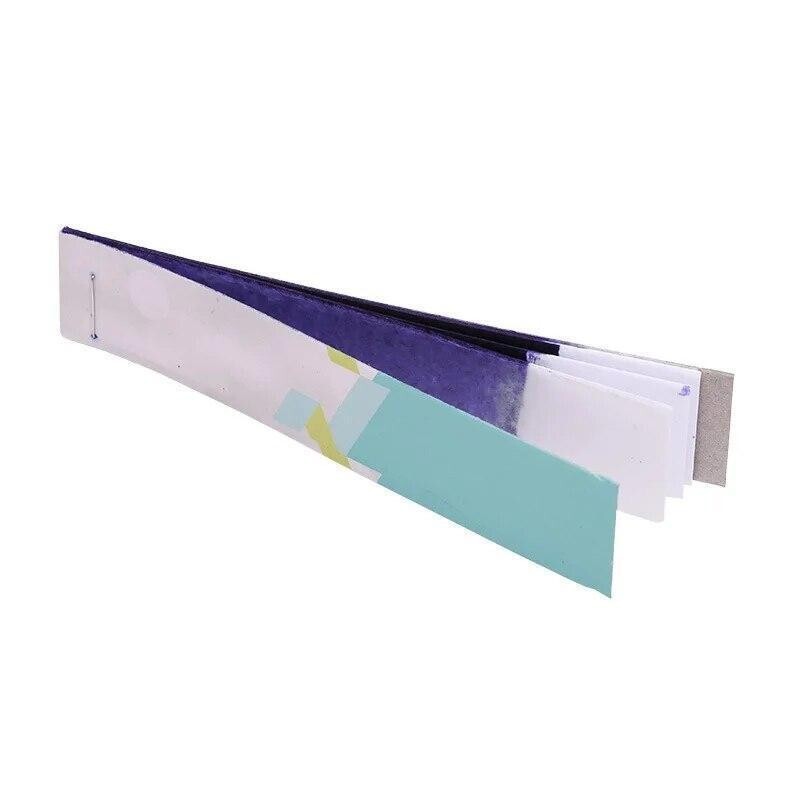 20 Books Dental Articulating Paper Practical Soft Thin Strips Paper Blue 20Boxes