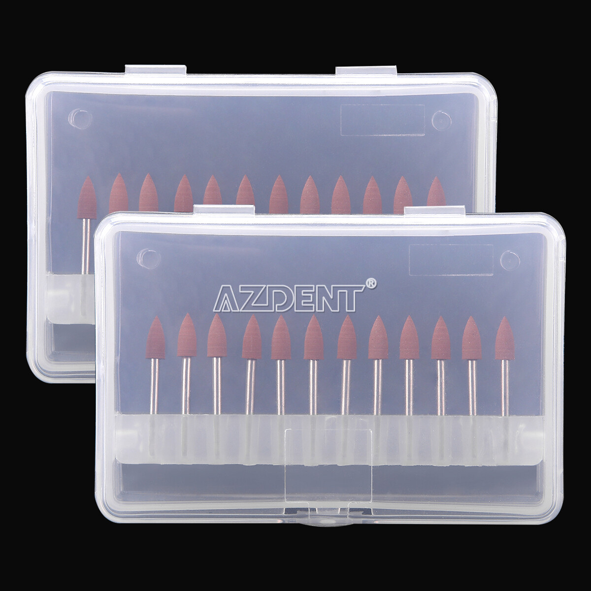 10packs Dental 0413 Brownie Polishers Bur FG 1.6MM Shank Mini Points AZDENT