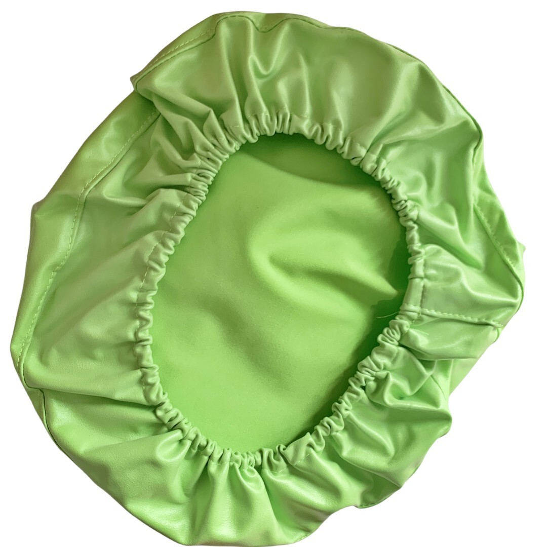 1Set Dental Unit Chair Cover Sleeves Protector PU Leather #Apple Green Color