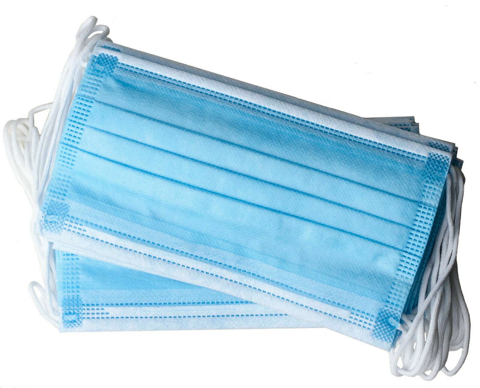 Lot of 4 Layer Face Mask Mouth & Nose Protector Respirator Masks with Filter