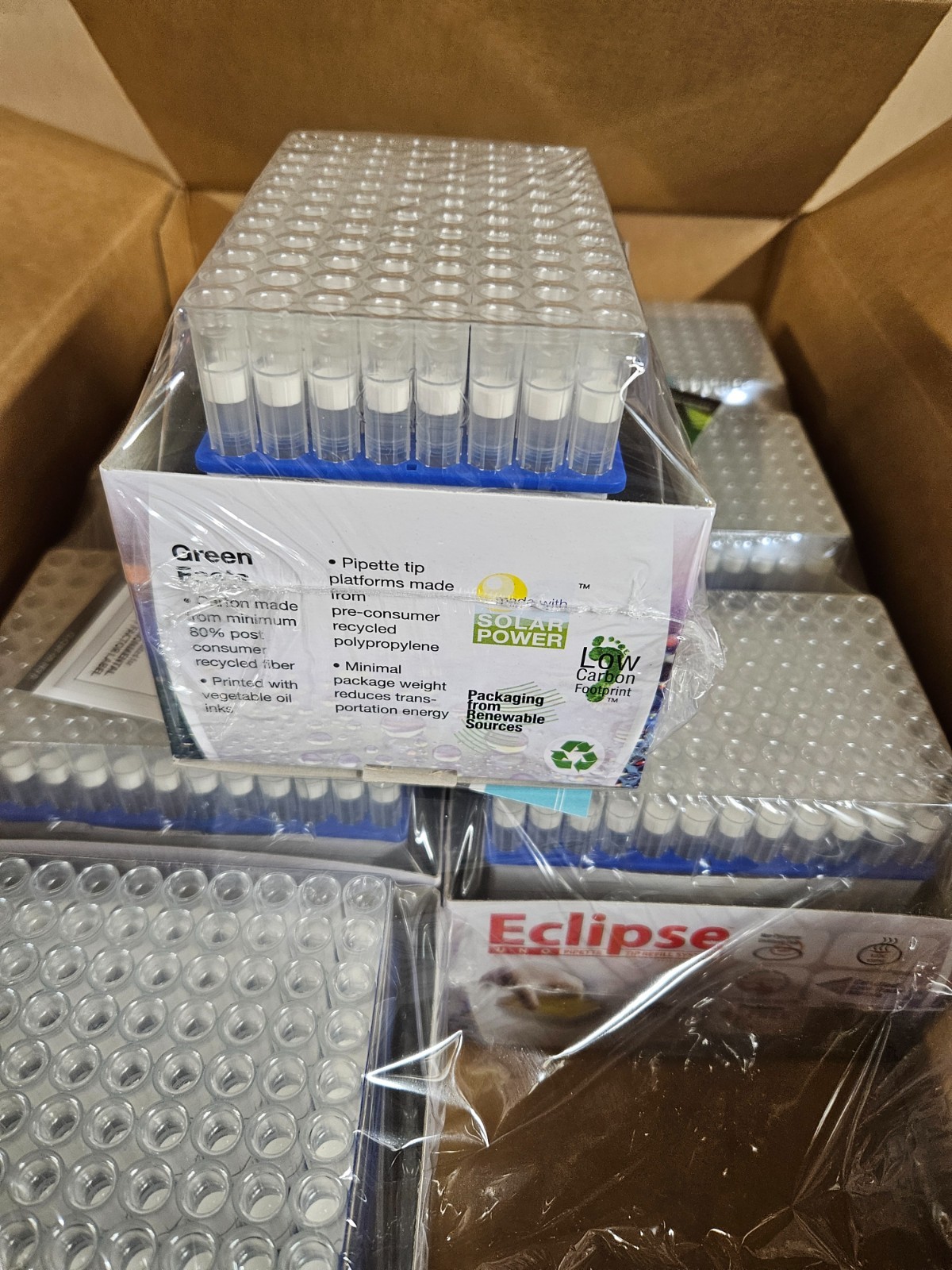 1200µL LTS filtered pipette tips 1.2mL 1200uL Racked Refills Full Case