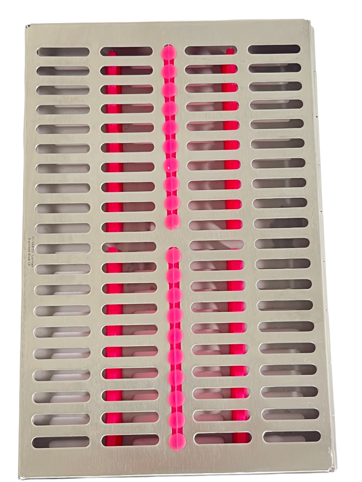 Medical Instruments Sterilization Cassette for 20 Instruments 11″L x 7″W x 1″H