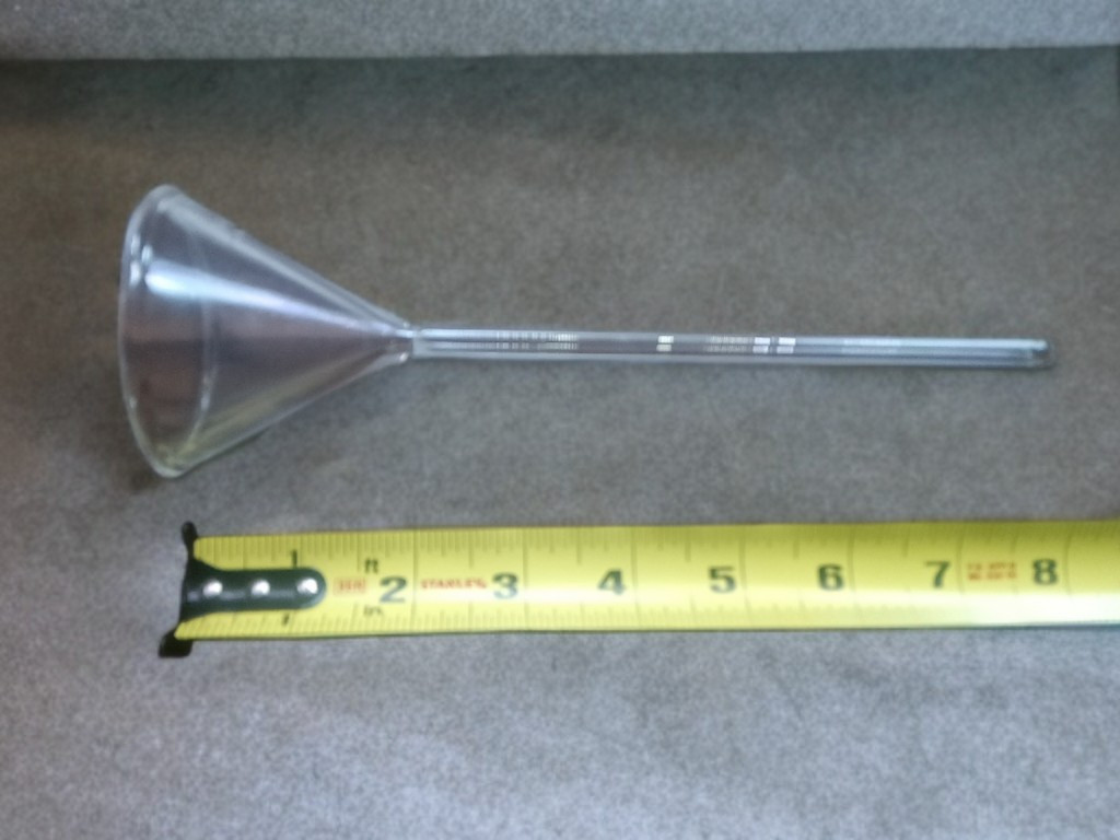 Kimax 58° Borosilicate Lab Filling Funnel