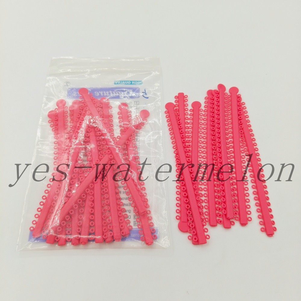 Dental Orthodontics Ligature Ties Elastics Rubber Bands O-ring 1000 Pcs/Bag