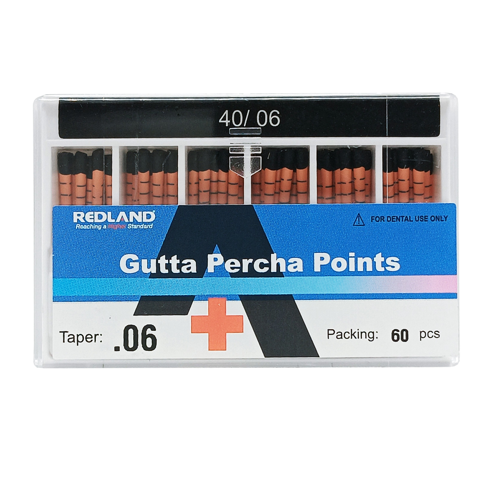 REDLAND MM Marked Endodontic Gutta Percha Point .02/.04/.06 Taper All Size 15-40