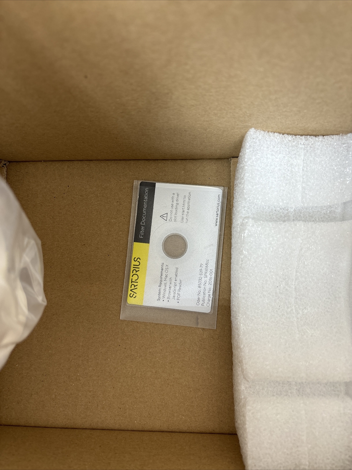 Sartorius Sartopore 2 XLM Gamma Maxicaps PES Liquid Capsule Filter 5447358M1G-SO