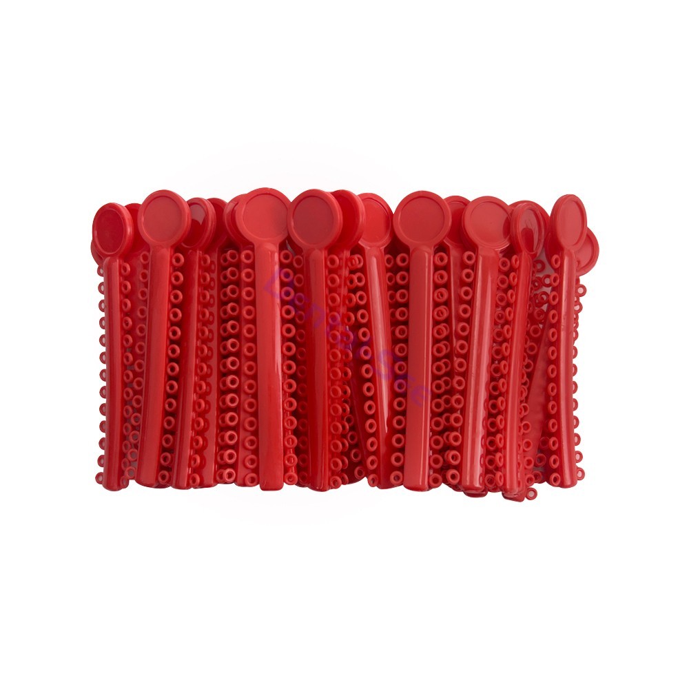 1040Pcs Dental Orthodontic Ligature Ties Elastic Rubber Bands for Brackets Brace
