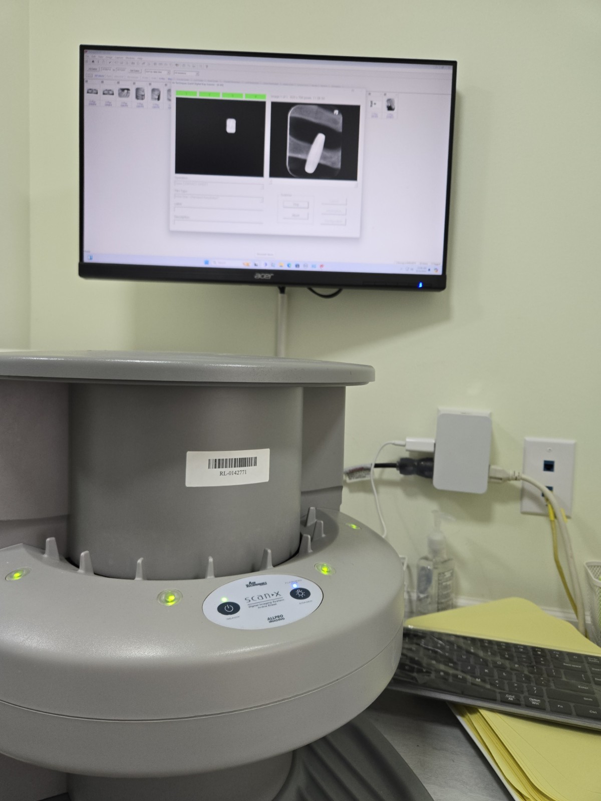 AIR techniques Scanx ILE Phosphor G2U