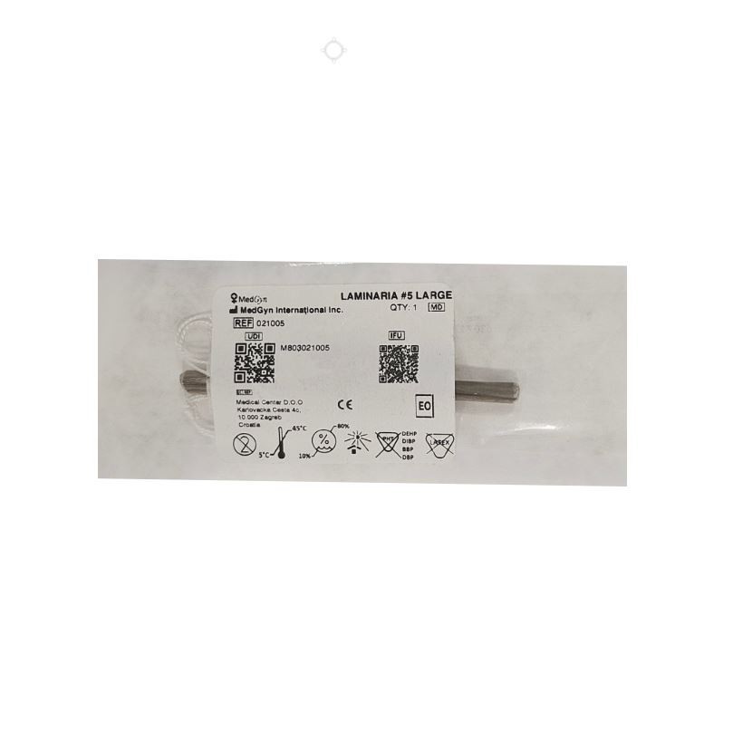 *25-Pieces* MedGyn Laminaria #5 Natural Dilator 5mm Small 021005