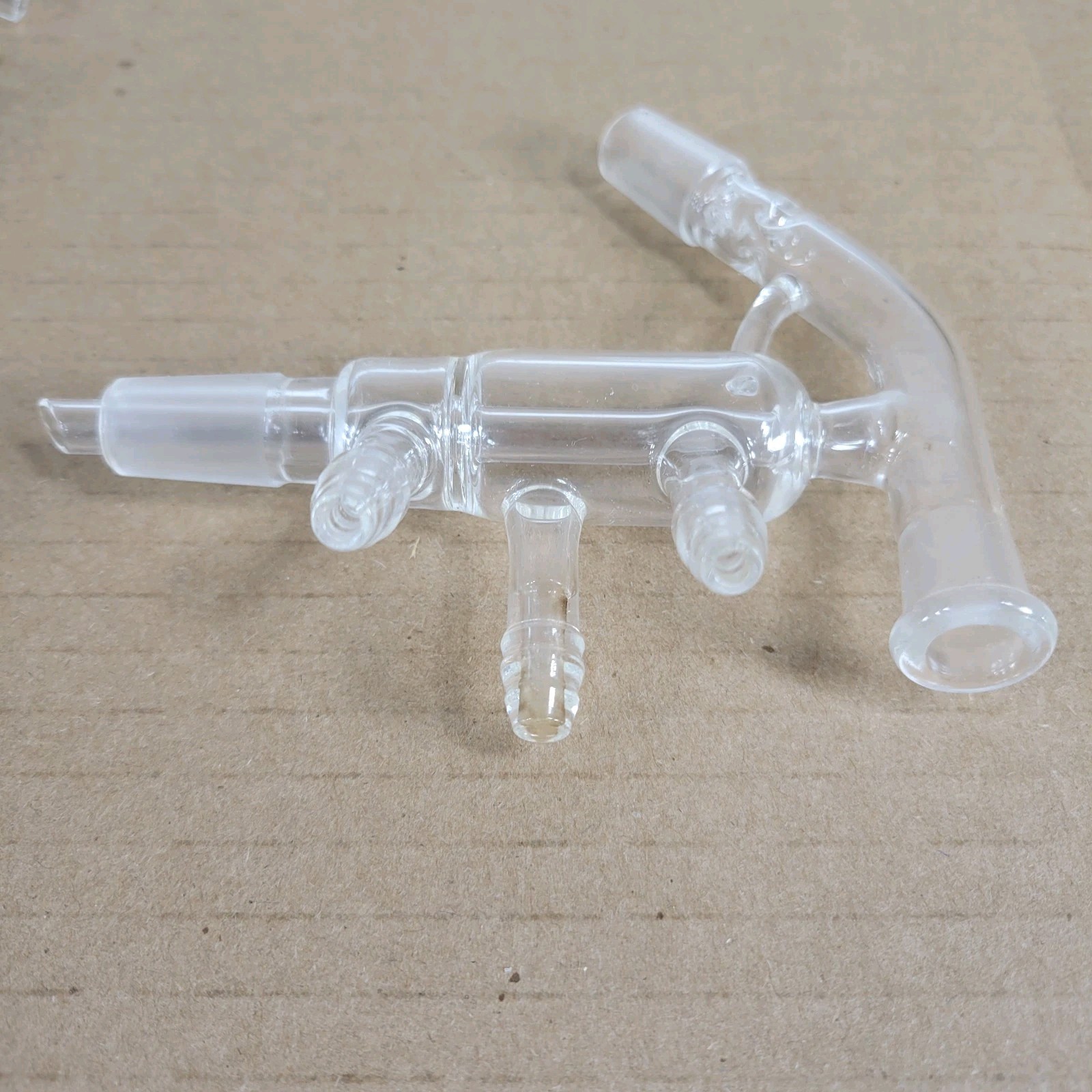 Unbranded Glassware 19/22 Joint Short Path Compact Vacuum Distillation Head