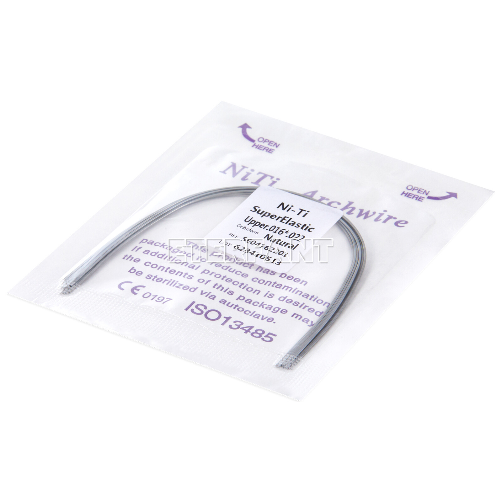 0.99/pack ETERFANT Dental Orthodontic Arch Wire Rectangular NiTi/Stainless Steel