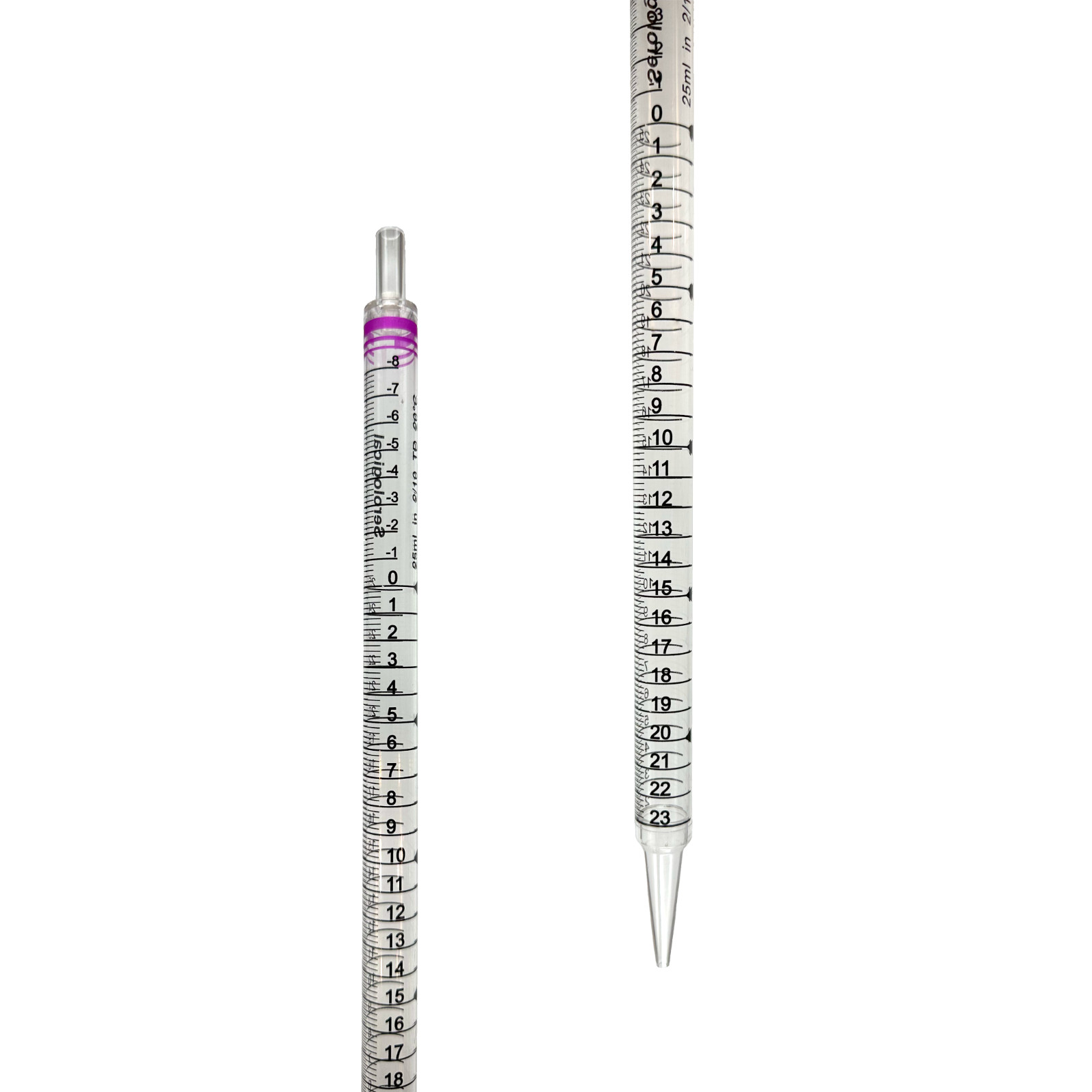 Kashi Scientific Polystyrene Serological Pipettors – 5mL, 10mL, 25mL, 50mL
