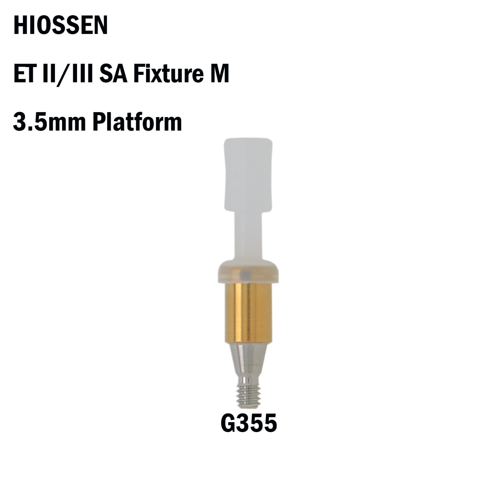 US HIOSSEN ET Dental Mini Locator Abutment 1-6mm GH Overdenture Male Caps Tool