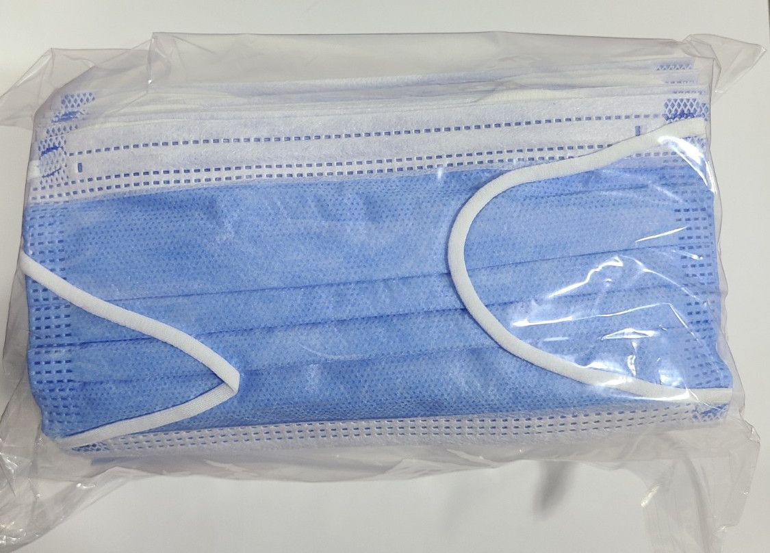 1000 pcs Bordova Earloop Face Masks, ASTM F2100-19 Level 3 – 98% BFE, PFE