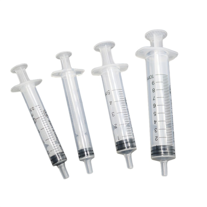 2.5ml 3ml 5ml 10ml Plastic Syringe for Preschool Toy Models Liquid Dispensing