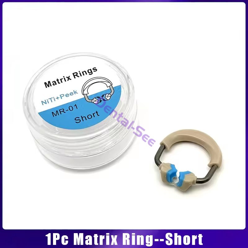 Dental Matrix Bands Ring Sectional Matrice Clamp Wedges Fit Palodent V3 System
