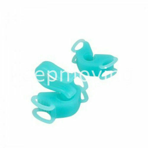 1 Set Dental Silicone Soft Bite Block Mouth Prop Model Autoclave 135 ℃ Sterilize