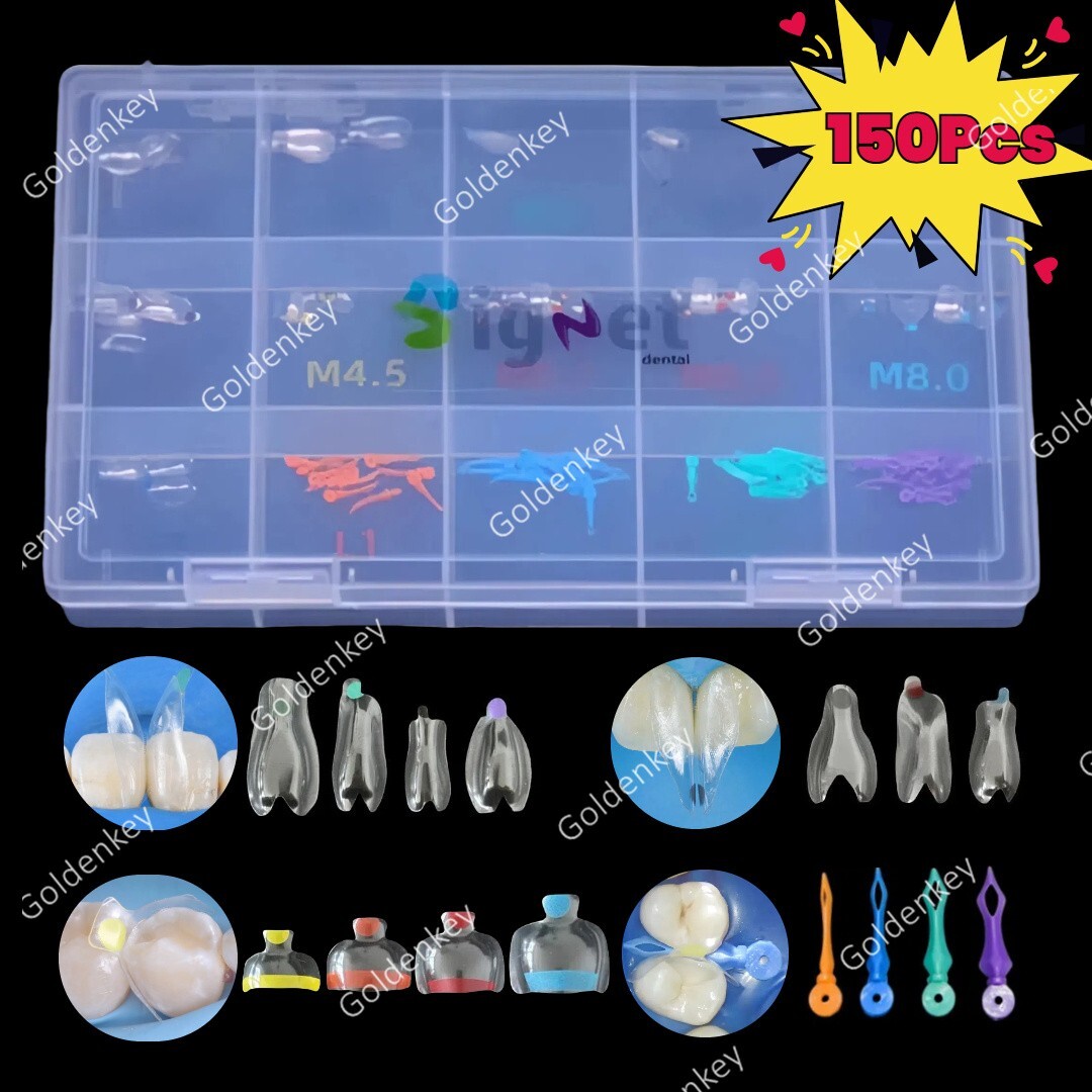 Transparent Matrix Bands Clear Dental Bow Matrice Band Anterior Front Bioclear